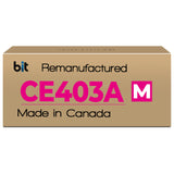 Remanufactured HP CE403A M
