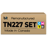 Remanufactured Brother TN227SET