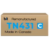 Remanufactured Brother TN431 C