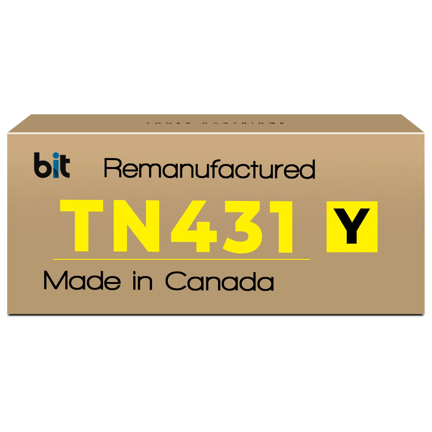 Remanufactured Brother TN431 Y