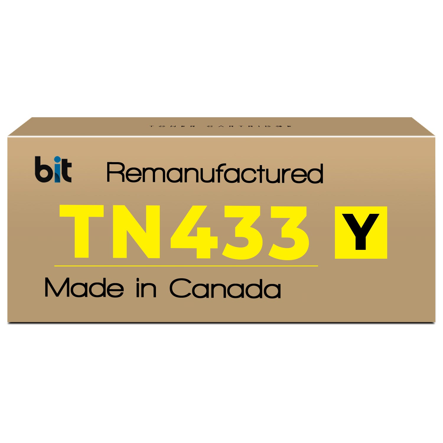 Remanufactured Brother TN433 Y